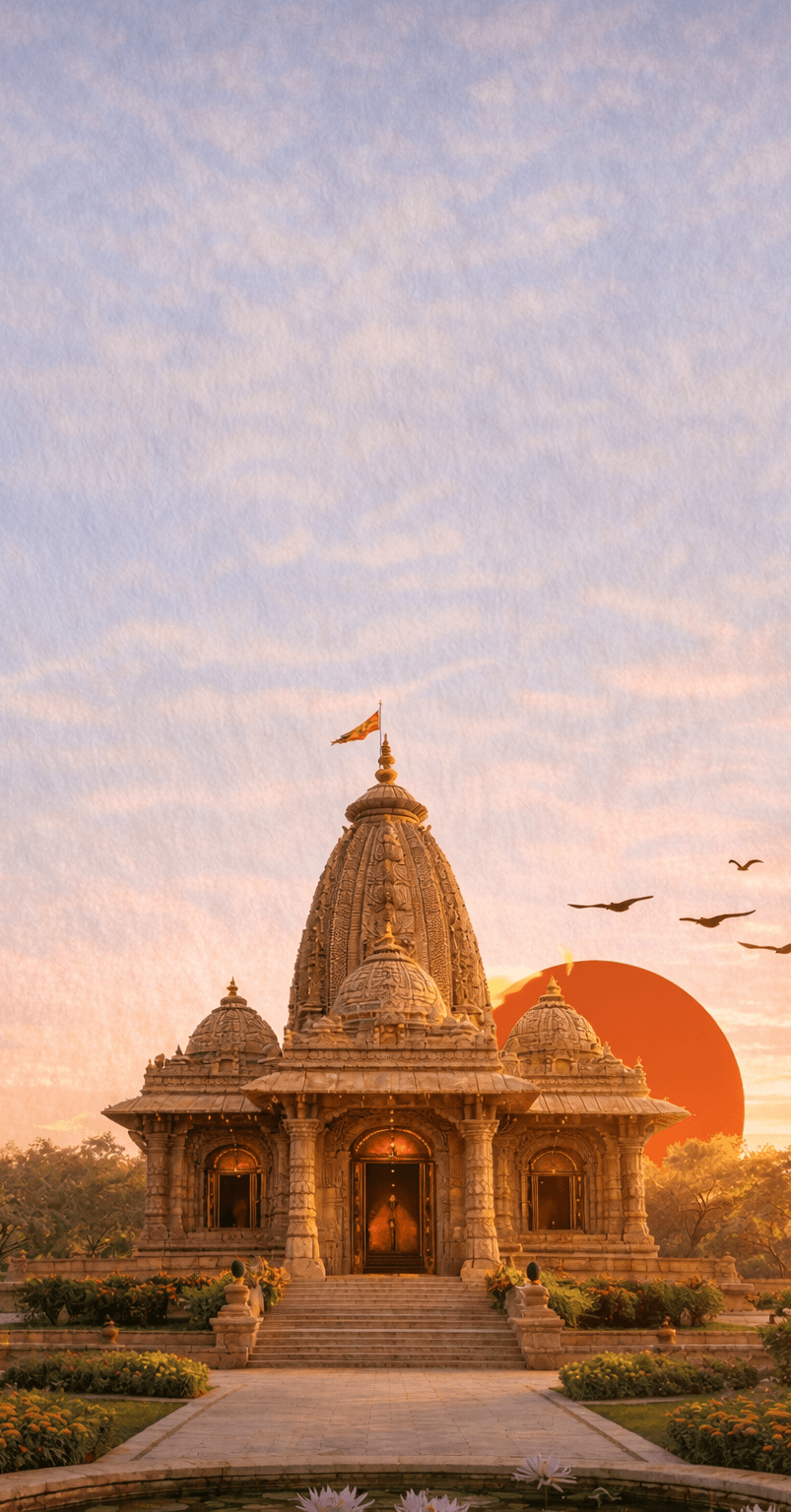 Shiva Temple at Rishihood University